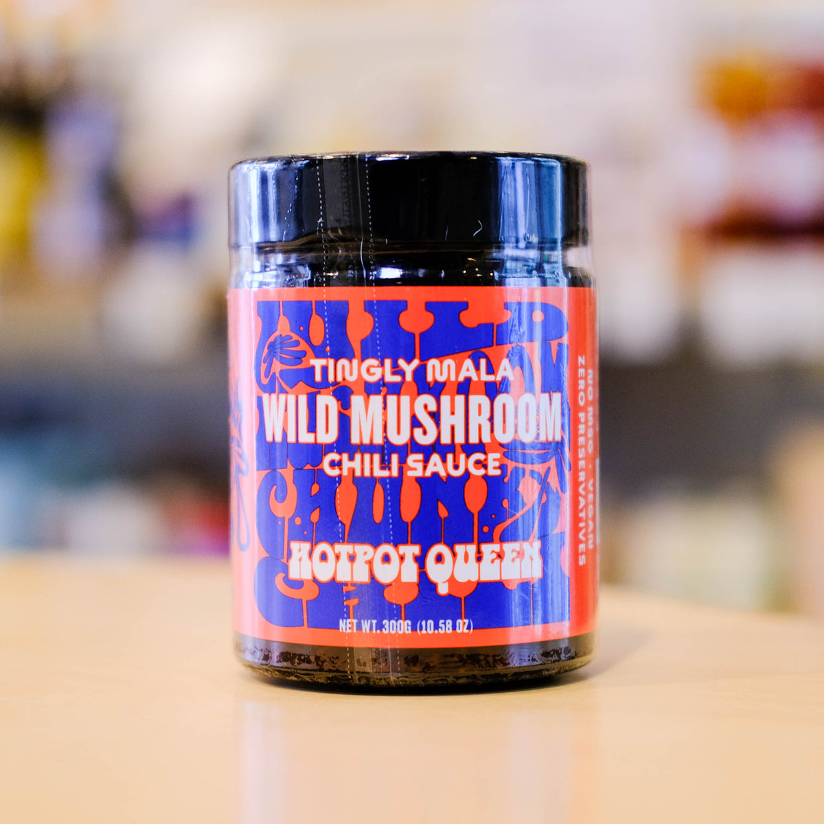 Wild Mushroom Chunky Chili Sauce