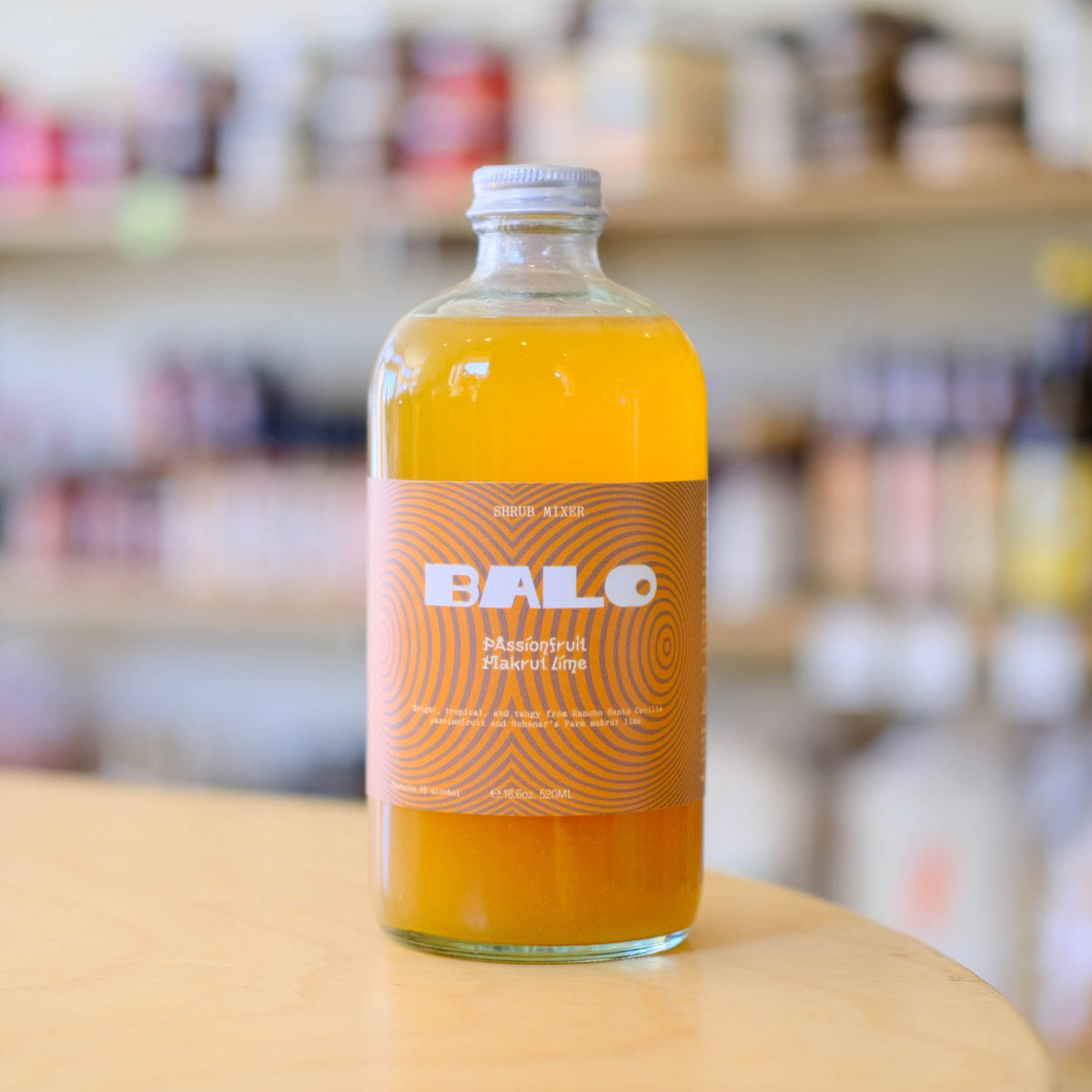 Passionfruit Makrut Lime Shrub Mixer