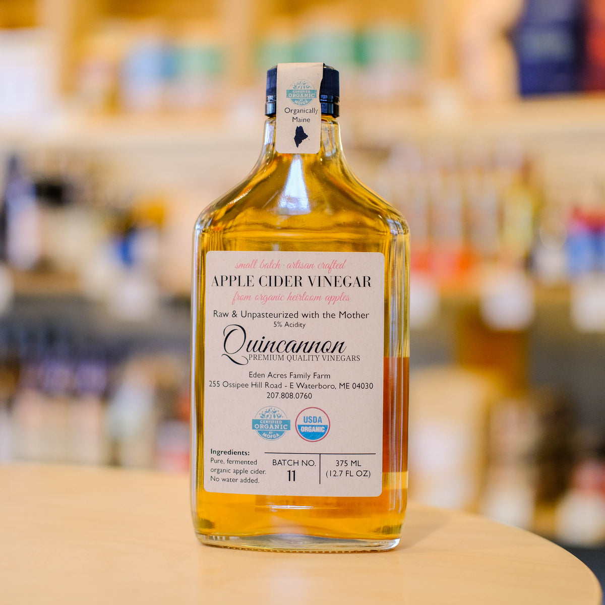 Quincannon Organic Apple Cider Vinegar
