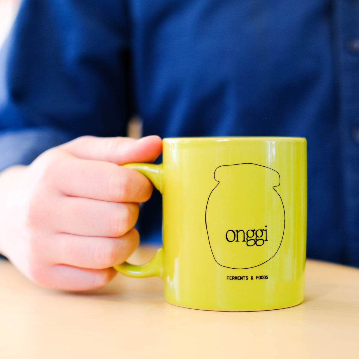Coffee Pot Mug - Green