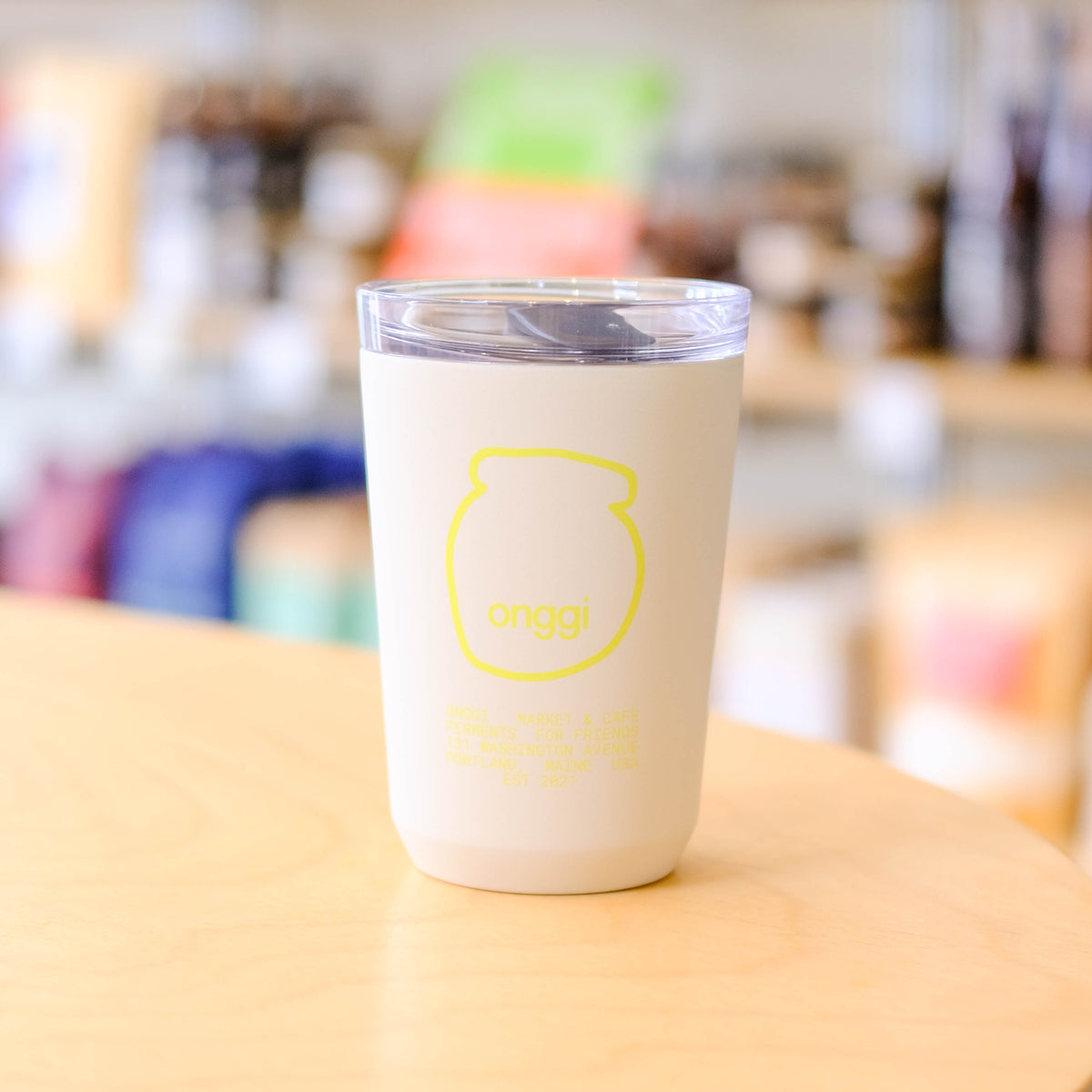 Pot To Go Tumbler - Milky White