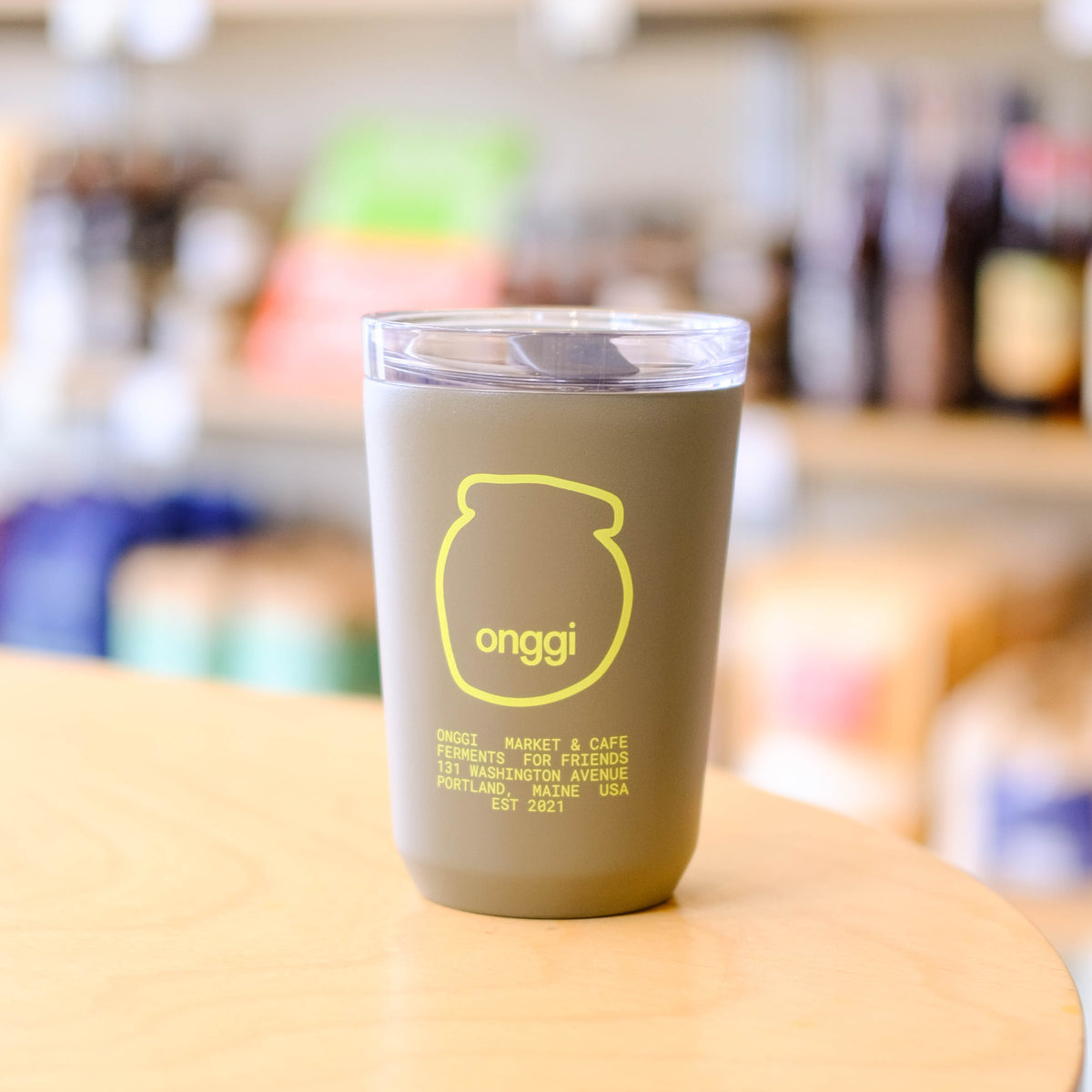 Pot To Go Tumbler - Kombu Green