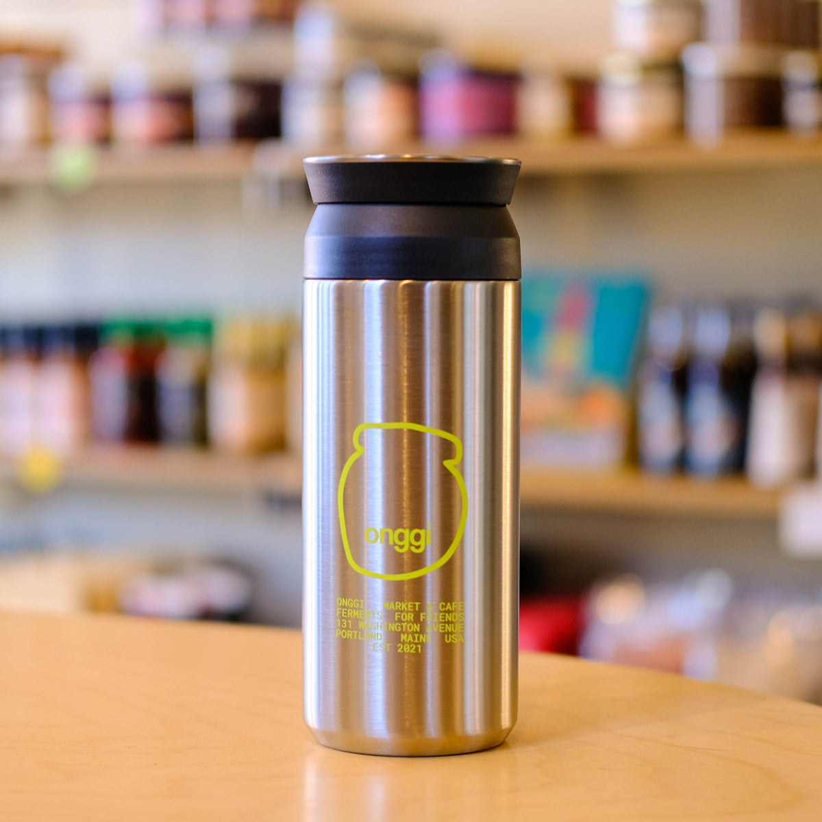 Pot Travel Tumbler - Stainless Steel