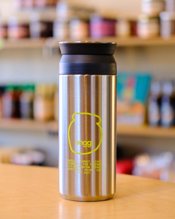 Pot Travel Tumbler - Stainless Steel
