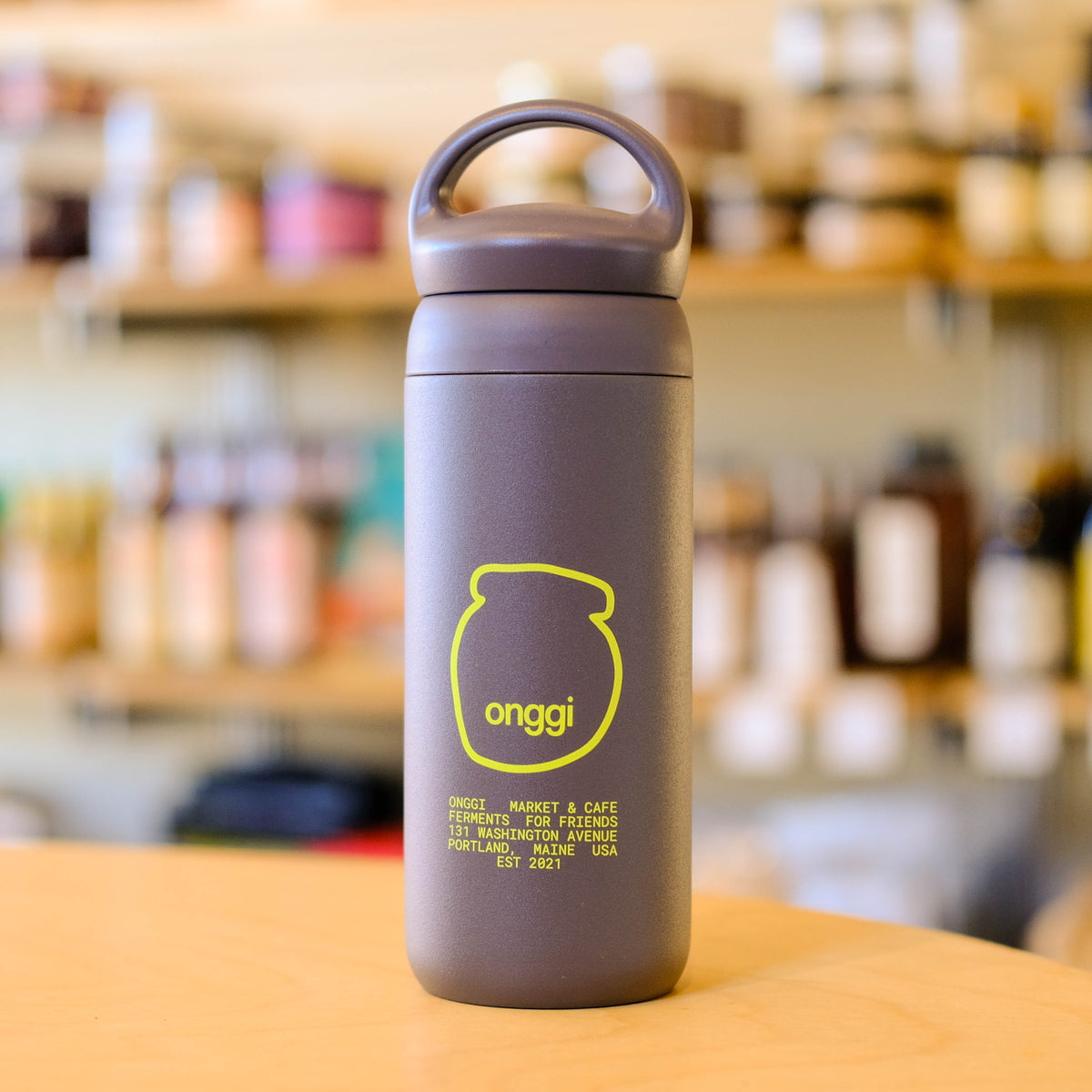Pot Day Off Tumbler - Dark Grey