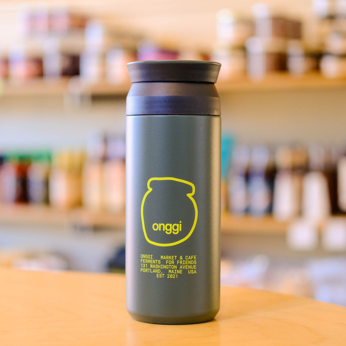 Pot Travel Tumbler - Ash Green
