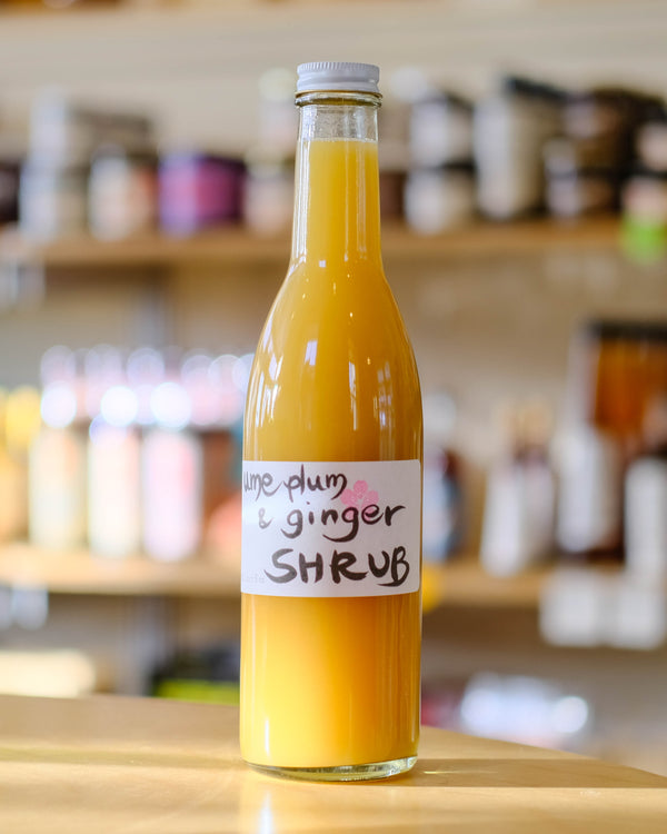 Ume Plum & Ginger Shrub Syrup