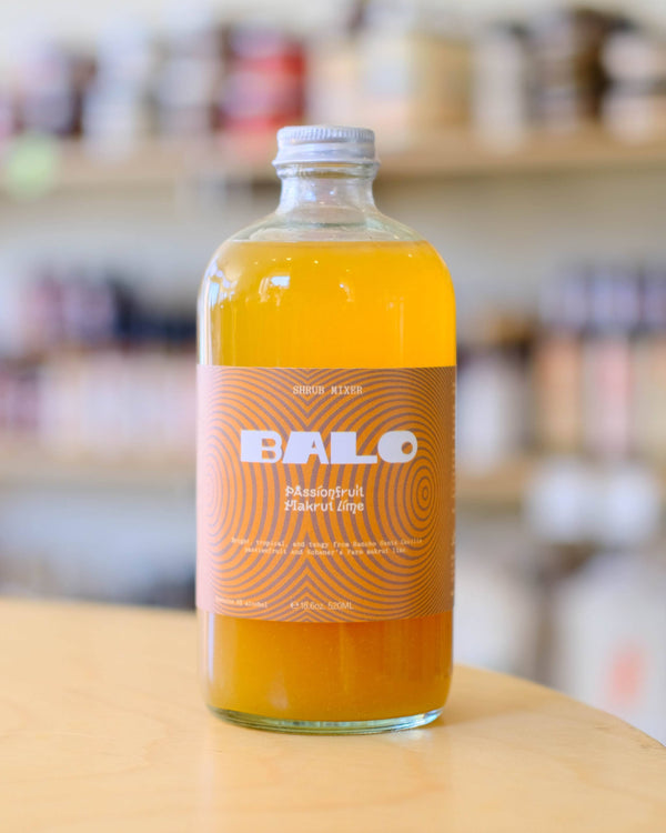 Passionfruit Makrut Lime Shrub Mixer