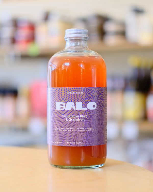 Santa Rosa Plum & Grapefruit Shrub Mixer