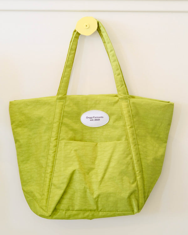 Patch Cloud Tote - Green Juice