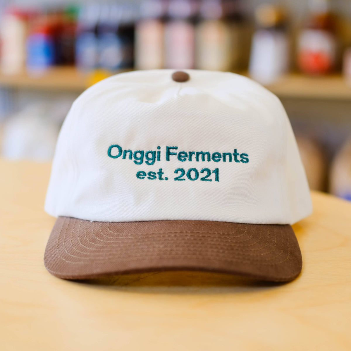 Two-Tone Hat - Coffee