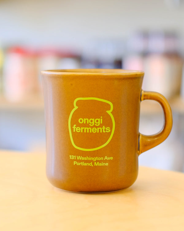 Onggi Pot Mug - Hojicha