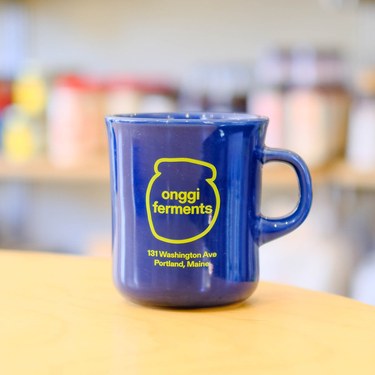 Onggi Pot Mug - Blueberry
