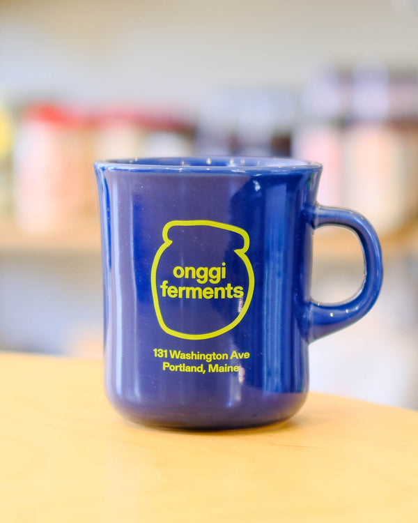Onggi Pot Mug - Blueberry