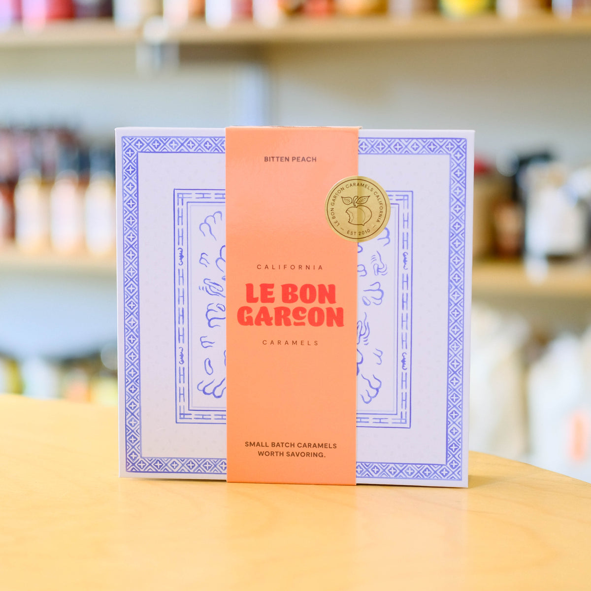 Bitten Peach Caramels