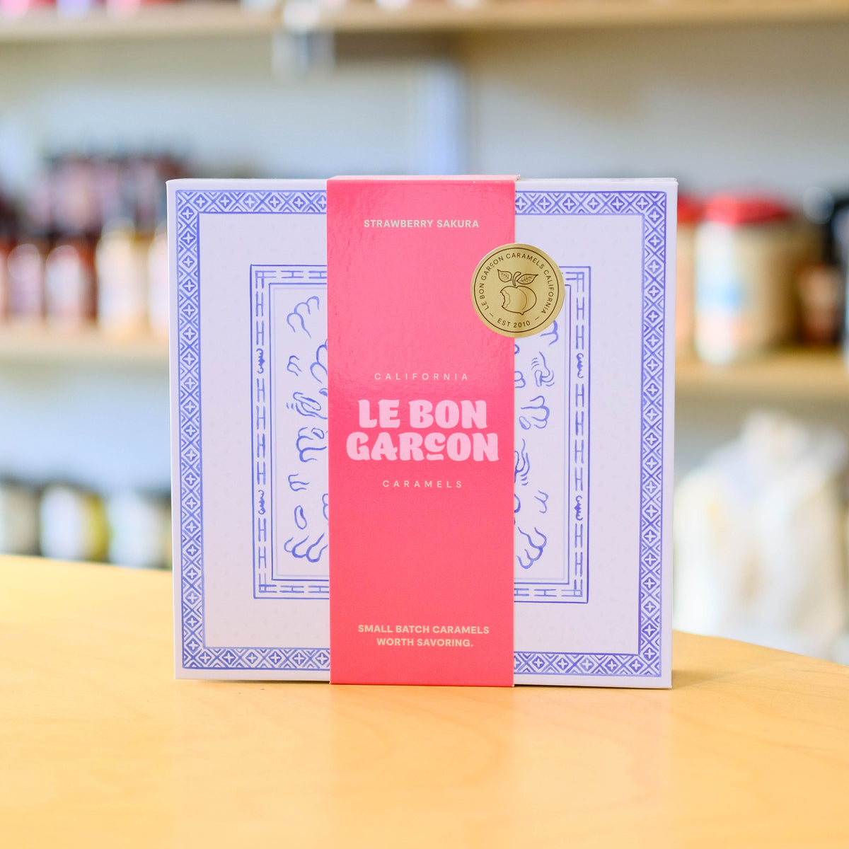 Strawberry Sakura Caramels