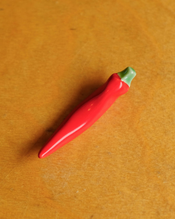 Red Pepper Chopstick Rest