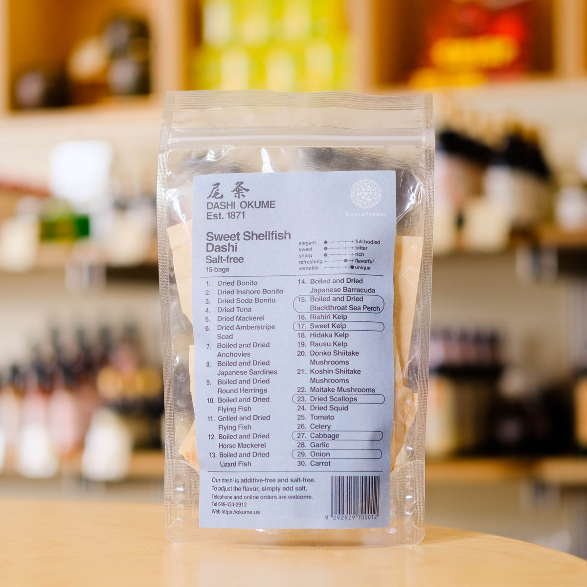 Sweet Shellfish Dashi