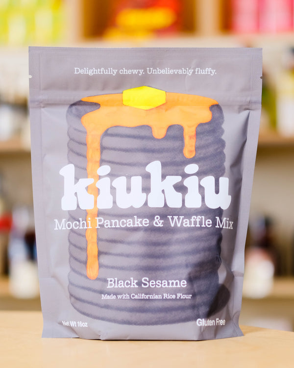 Black Sesame Mochi Pancake and Waffle Mix