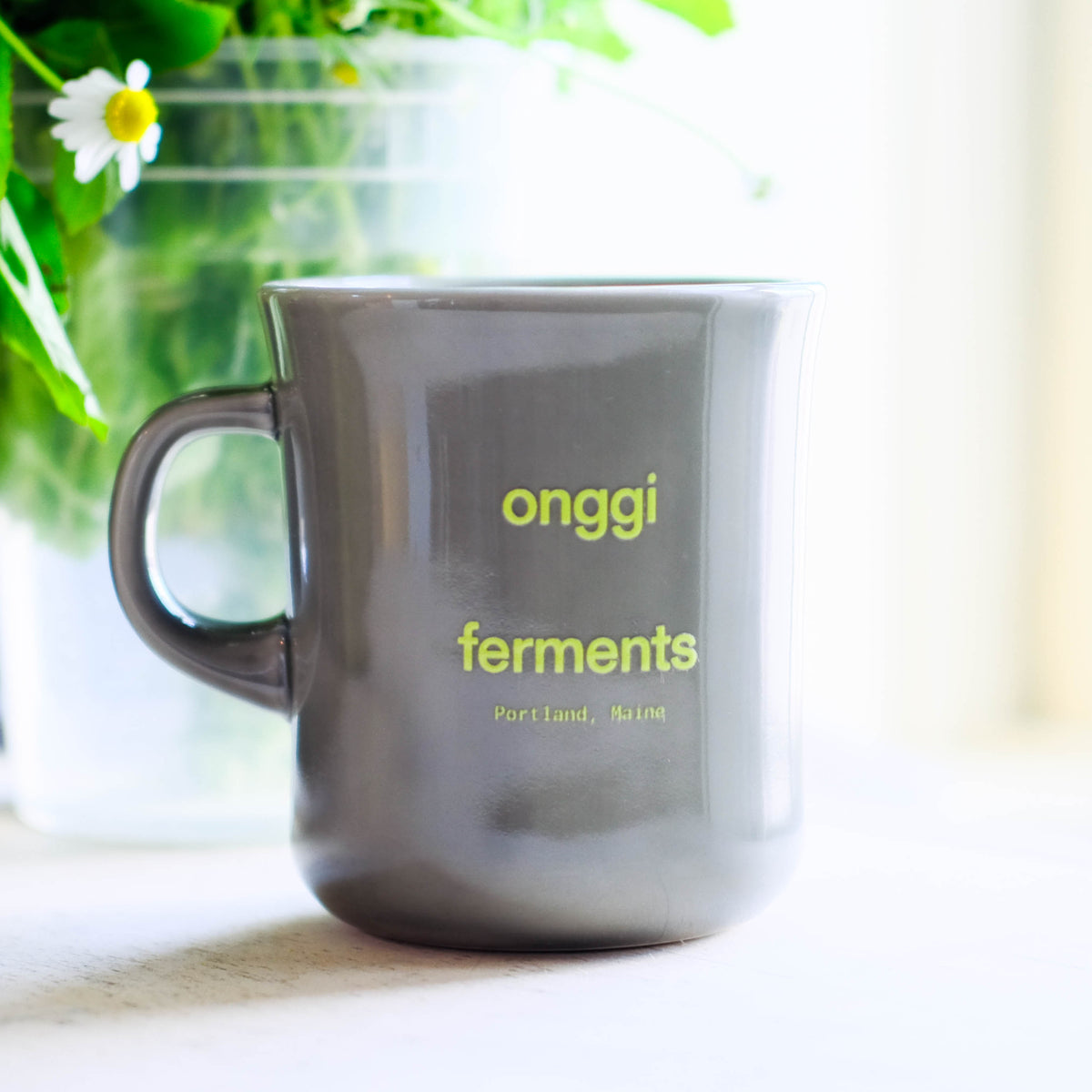 Onggi Ferments Mug - Charcoal