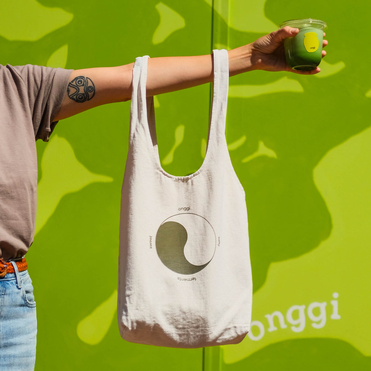 Finding Balance Shopping Tote - Natural