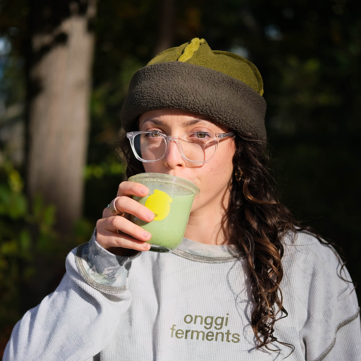 Fleece Toque - Olive Oil Green