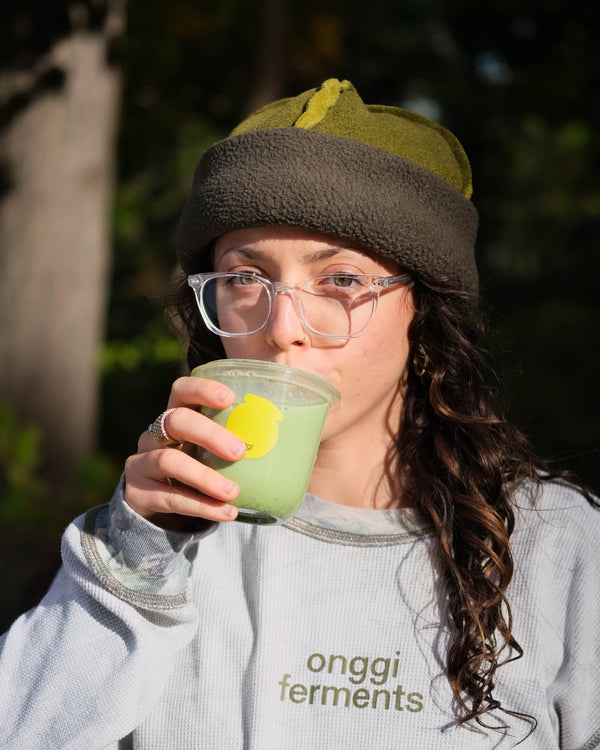 Fleece Toque - Olive Oil Green