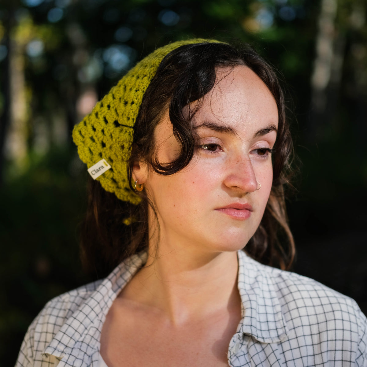 Elva Bandana - Matcha Green