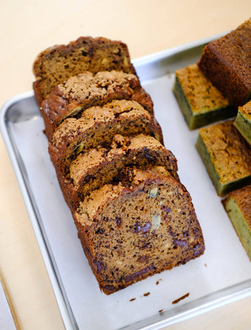 Kefir chocolate banana bread at Onggi