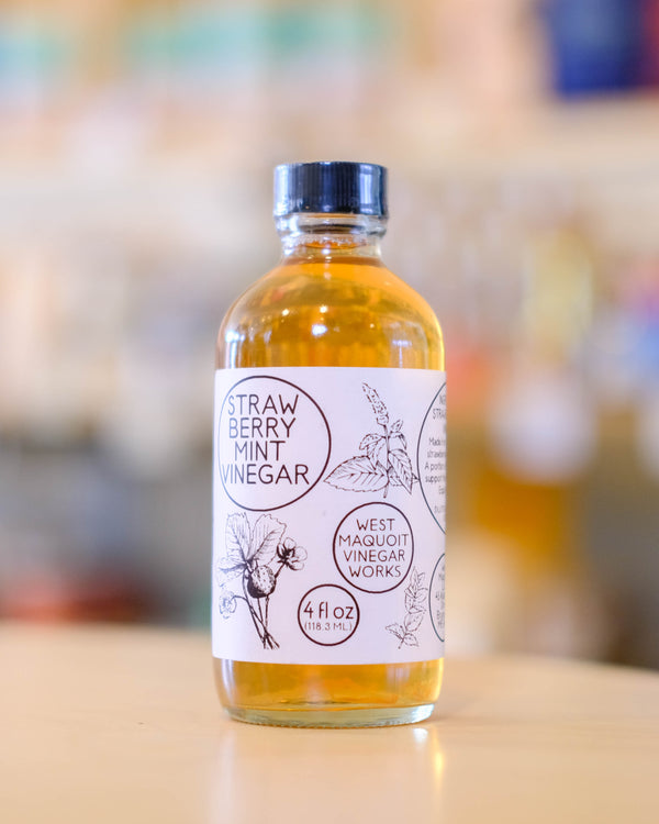 Strawberry Mint Vinegar