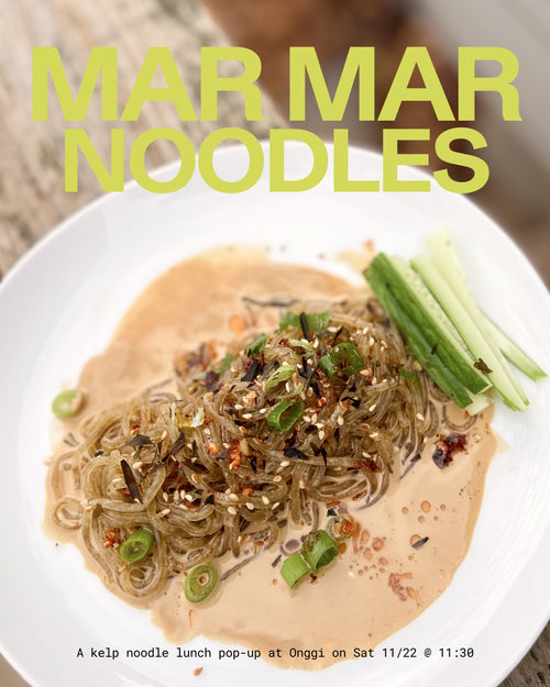 Mar Mar Noodles at Onggi