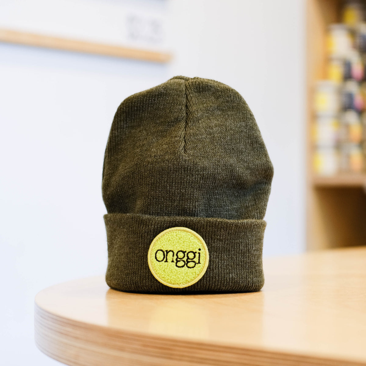 Patch Beanie - Green
