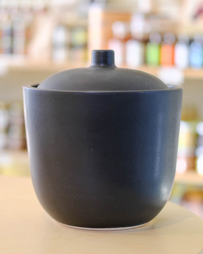 Onggi Fermentation Crock - Matte Black